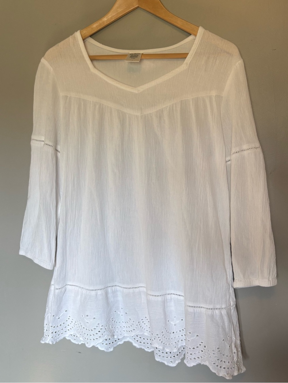 Blair 100% Cotton Gauzy Blouse